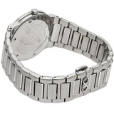 Shop Salvatore Ferragamo F-80 Classic Silver Dial Silver Steel Strap Watch for Men - SFDT02223 in USA