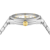 Salvatore Ferragamo F-80 Classic Silver Dial Silver Steel Strap Watch for Men - SFHY02922 Buy Now By Salvatore Ferragamo