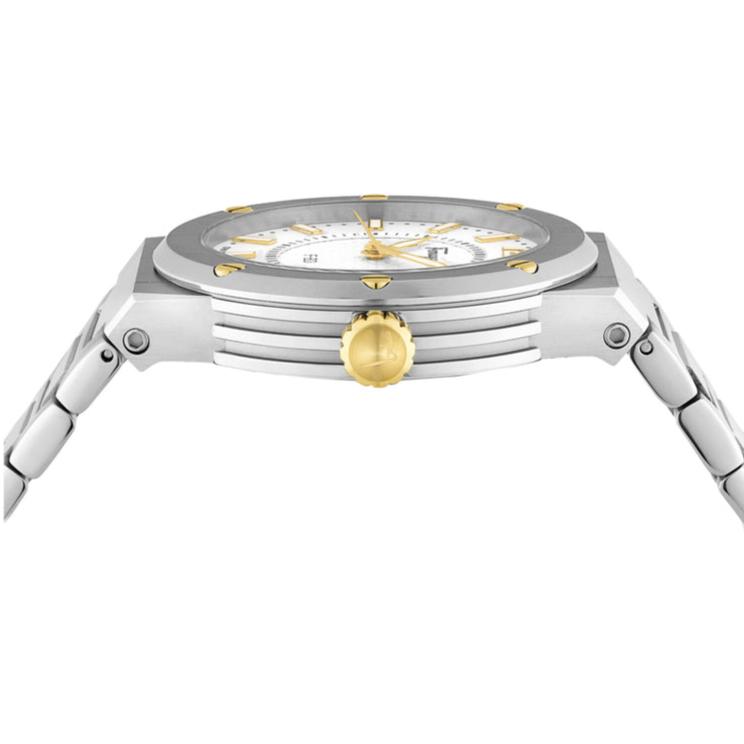 Salvatore Ferragamo F-80 Classic Silver Dial Silver Steel Strap Watch for Men - SFHY02922 Buy Now By Salvatore Ferragamo