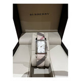 Burberry The Pioneer Grey Dial Leather Strap Watch for Women - BU9504