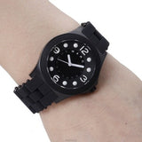 Marc Jacobs Pelly Black Dial Black Silicone Strap Watch for Women - MBM2516 Buy Now By Marc Jacobs