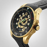 Shop Gucci Dive Quartz Black Dial Black Rubber Strap Watch For Men - YA136219 in USA