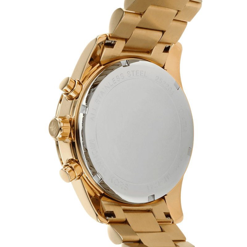 Michael Kors Lexington Mother of Pearl White Dial Gold Steel Strap Watch For Women - MK7241 Buy Now By Michael Kors