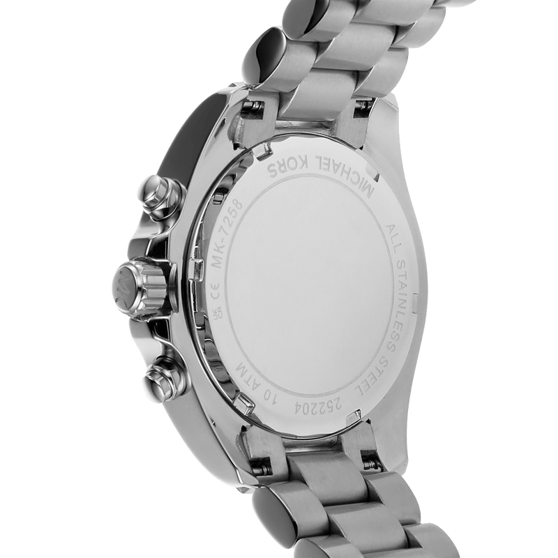 Michael Kors Bradshaw Chronograph White Dial Two Tone Steel Strap Watch For Women - MK7258 Buy Now By Michael Kors