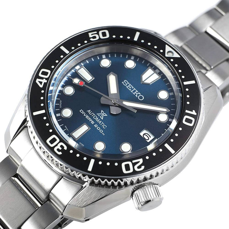 Shop Seiko Prospex Sea Automatic Diver Green Dial Silver Steel Strap Watch For Men - SPB187J1 in USA