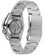 Seiko 5 Sports Checker Flag Special Edition Black Dial Silver Steel Strap Watch For Men - SRPK67K1 Buy Now By Seiko