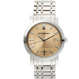 Burberry Heritage Collection Rose Gold Dial Silver Steel Strap Watch for Men - BU1352 Buy Now By Burberry