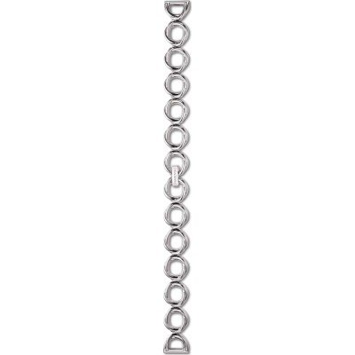Shop Swarovski Crystal Flower Silver Dial Silver Steel Strap Watch for Women - 5547622 in USA