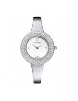 Shop Swarovski Crystal Rose Silver Dial Silver Steel Strap Watch for Women - 5483853 in USA