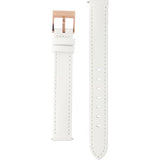 Swarovski Octea Nova Quartz White Dial White Leather Strap Watch for Women - 5295337 Buy Now By Swarovski