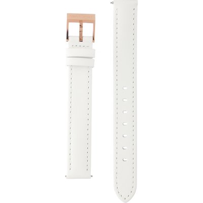 Swarovski Octea Nova Quartz White Dial White Leather Strap Watch for Women - 5295337 Buy Now By Swarovski