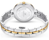 Shop Swarovski Cosmopolitan Black Dial Two Tone Steel Strap Watch for Women - 5644072 in USA