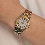 Tissot T Wave Lady White Mother of Pearl Dial Two Tone Steel Strap Watch For Women - T112. 210. 22. 113. 00 Buy Now By Tissot