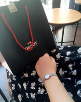 Tissot T Lovely Mother of Pearl Dial Silver Steel Strap Watch for Women - T140.009.11.111.00 Buy Now By Tissot