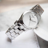 Tissot T Wave Silver Dial Silver Steel Strap Watch For Women - T112.210.11.031.00 Buy Now By Tissot