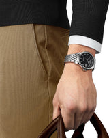 Tissot Le Locle Powermatic 80 Black Dial Silver Steel Strap Watch For Men - T006.407.11.053.00 Buy Now By Tissot