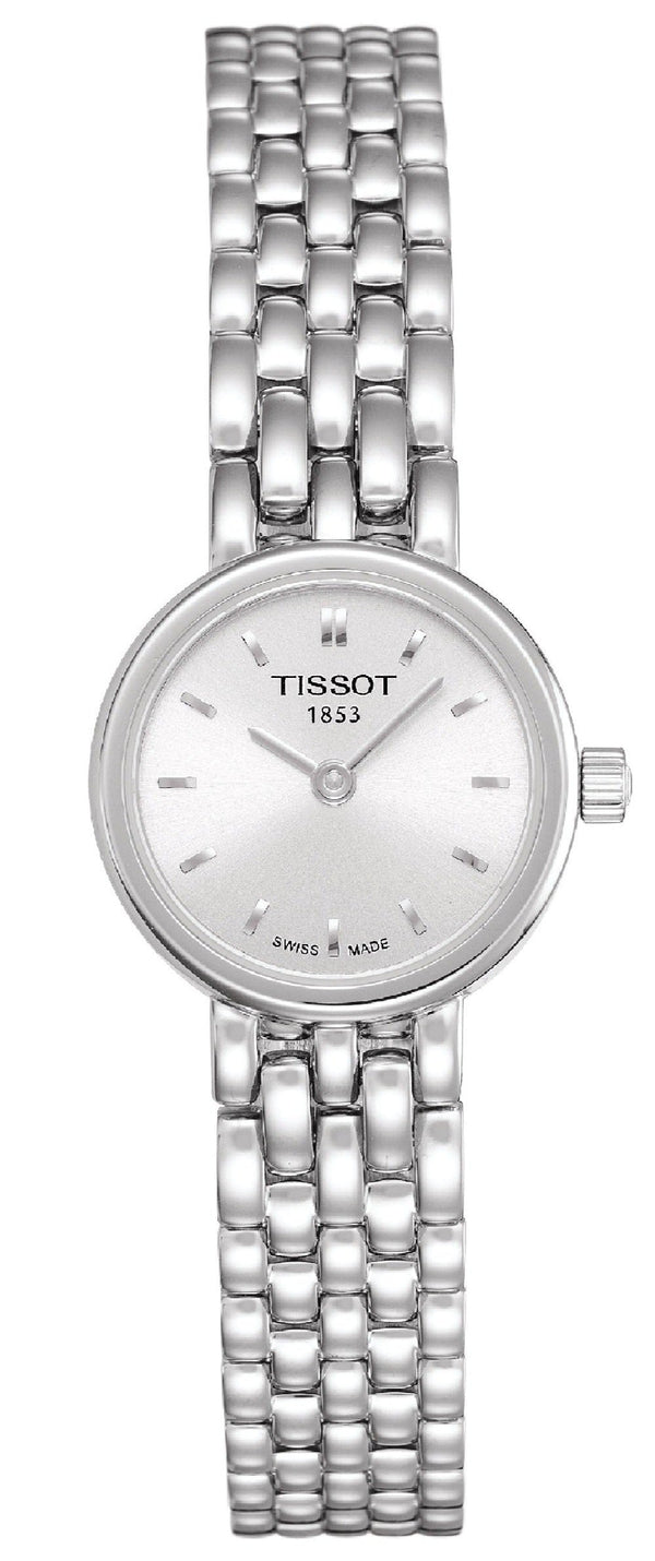Tissot T Lady Lovely Silver Dial Silver Steel Strap Watch For Women - T058.009.11.031.00 Buy Now By Tissot