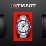Tissot V8 Quartz T Sport Chronograph White Dial Silver Steel Strap Watch For Men - T106.417.11.031.00 Buy Now By Tissot