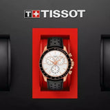 Tissot V8 Quartz Chronograph White Dial Black Rubber Strap Watch For Men - T106.417.36.031.00 Buy Now By Tissot