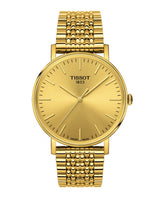 Tissot Everytime Lady Gold Dial Gold Mesh Bracelet Watch for Women - T143.210.33.021.00 Buy Now By Tissot