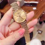 Tissot T Classic Everytime Desire Small Gold Dial Gold Mesh Bracelet Watch For Women - T109.210.33.021.00 Buy Now By Tissot