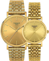 Tissot T Classic Everytime Medium Gold Dial Gold Mesh Bracelet Watch For Men - T109.410.33.021.00 Buy Now By Tissot