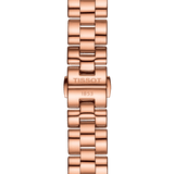 Tissot T Wave Rose Gold Dial Rose Gold Steel Strap Watch For Women - T112.210.33.456.00 Buy Now By Tissot