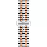 Tissot Carson Premium Chronograph White Dial Two Tone Steel Strap Watch For Men - T122.417.22.011.00