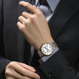 Tissot Carson Premium White Dial Two Tone Steel Strap Watch For Men - T122.410.22.033.00 Buy Now By Tissot