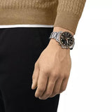 Tissot Supersport Chrono Black Dial Silver Steel Strap Watch For Men - T125.617.21.051.00 Buy Now By Tissot