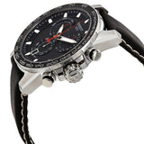 Tissot Supersport Chrono Black Dial Black Leather Strap Watch for Men - T125.617.16.051.00 Buy Now By Tissot