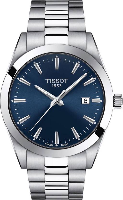 Shop Tissot PR 100 Sport Chic 39mm Blue Dial Watch For Men - T101.410.11.041.00 in USA