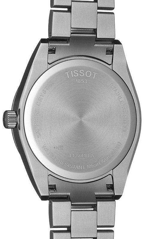 Tissot Gentleman Black Dial Silver Steel Strap Watch For Men - T127.410.11.051.00 Buy Now By Tissot