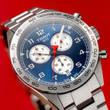 Tissot PRS 516 Chronograph Blue Dial Blue Steel Strap Watch for Men - T131.617.11.042.00 Buy Now By Tissot