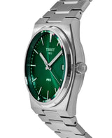 Tissot PRX Green Dial Silver Steel Strap Watch For Men - T137.410.11.091.00 Buy Now By Tissot