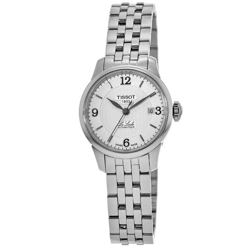 Tissot Le Locle Small Lady Automatic Silver Dial Silver Steel Strap Watch For Women - T41.1.183.34 Buy Now By Tissot
