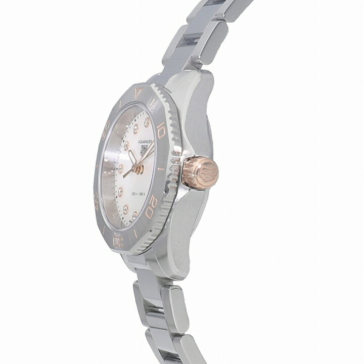 Tag Heuer Aquaracer Professional 200 Quartz Diamonds White Dial Silver Steel Strap Watch for Women - WBP1450.BA0622 Buy Now By Tag Heuer