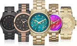 Michael Kors Runway Chronograph Grey Dial Two Tone Steel Strap Unisex Watch - MK8189 Buy Now By Michael Kors