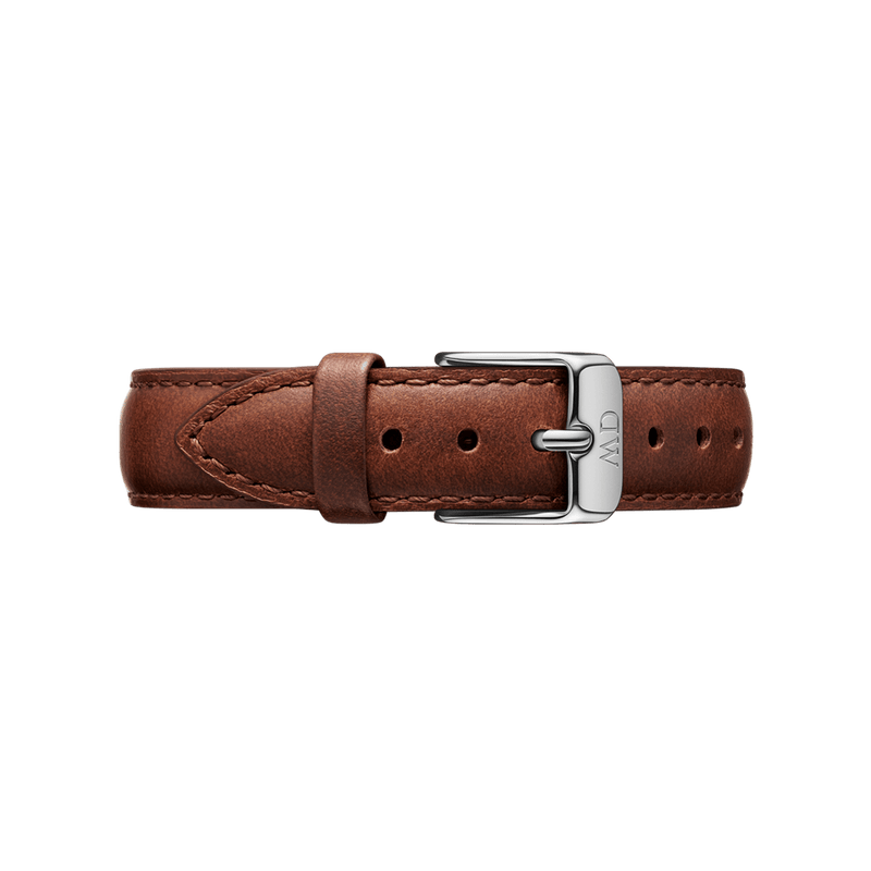 Daniel Wellington Classic Durham Black Dial Brown Leather Strap Watch For Women - DW00100142 Buy Now By Daniel Wellington