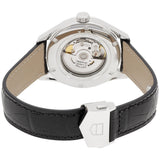 Tag Heuer Carrera Automatic Black Dial Black Leather Strap Watch for Men - WAR201A.FC6266