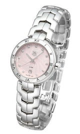 Tag Heuer Link Diamonds Pink Dial Silver Steel Strap Watch for Women - WAT1415.BA0954 Buy Now By Tag Heuer