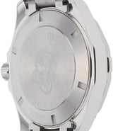 Shop Tag Heuer Aquaracer Automatic Match Timer Black Dial Silver Steel Strap Watch for Men - WAY201G.BA0927 in USA
