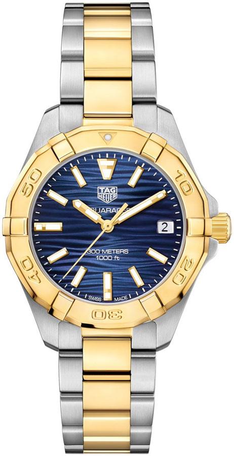Shop Tag Heuer Aquaracer Blue Dial Watch for Women - WBD1325.BB0320 in USA