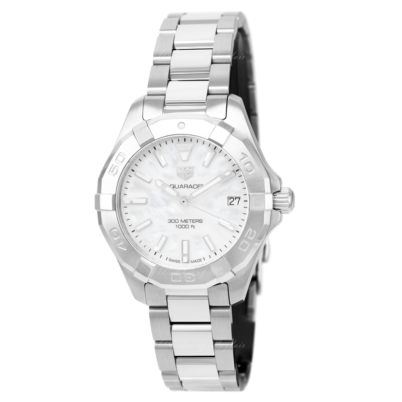 Tag Heuer Aquaracer White Mother of Pearl Dial Watch for Women - WBD1311.BA0740 Buy Now By Tag Heuer