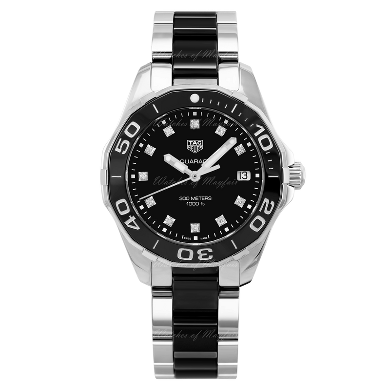 Tag Heuer Aquaracer Black Dial Watch for Women - WAY131C.BA0913 Buy Now By Tag Heuer