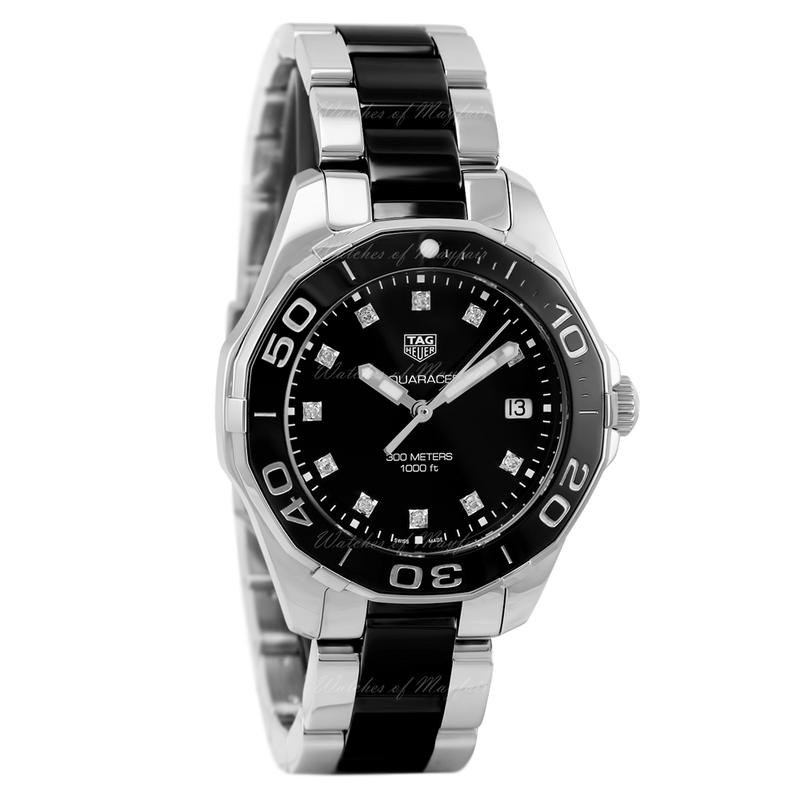 Tag Heuer Aquaracer Black Dial Watch for Women - WAY131C.BA0913 Buy Now By Tag Heuer