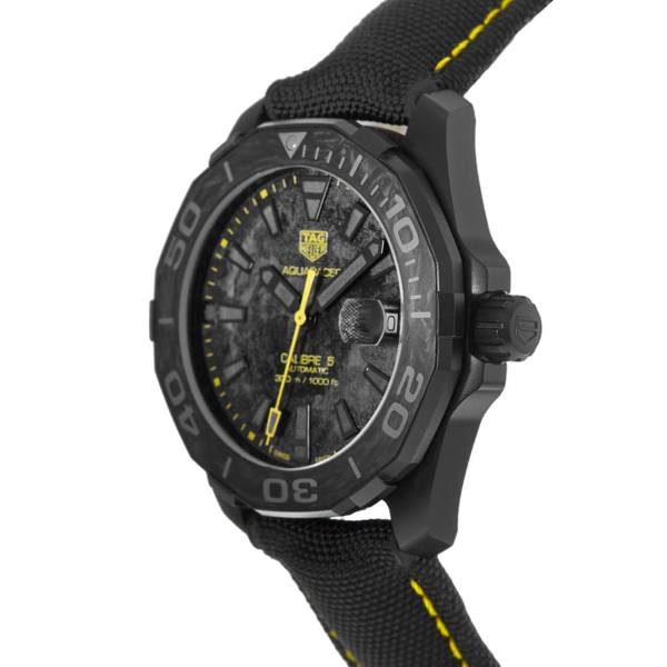 Tag Heuer Aquaracer Carbon Dial Watch for Men - WBD218B.FC6446 Buy Now By Tag Heuer