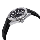 Tag Heuer Aquaracer Quartz Black Dial Black Rubber Strap Watch for Men - WBD1110.FT8021 Buy Now By Tag Heuer