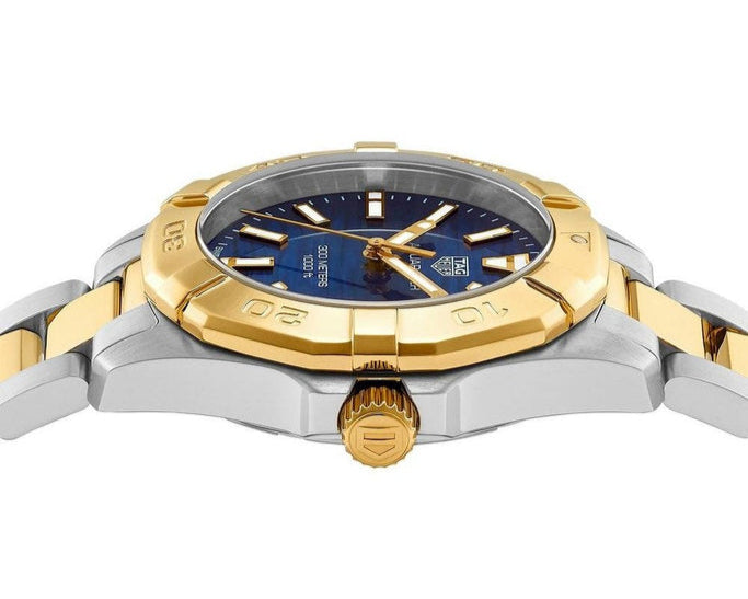Shop Tag Heuer Aquaracer Blue Dial Watch for Women - WBD1325.BB0320 in USA