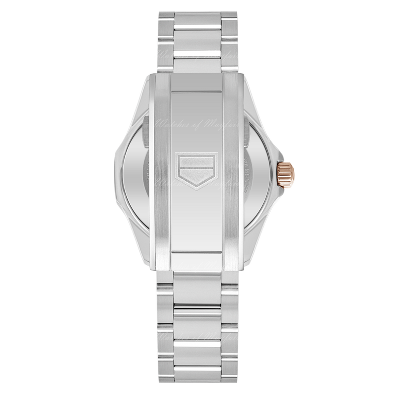 Tag Heuer Aquaracer Professional 200 Quartz Diamonds White Dial Silver Steel Strap Watch for Women - WBP1450.BA0622